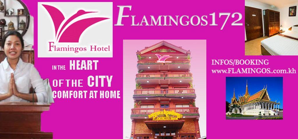 Flamingos Hotel Phnom Penh Exterior foto