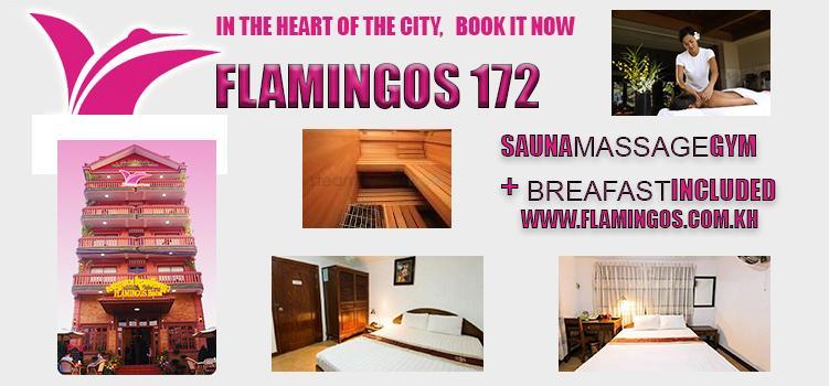 Flamingos Hotel Phnom Penh Exterior foto